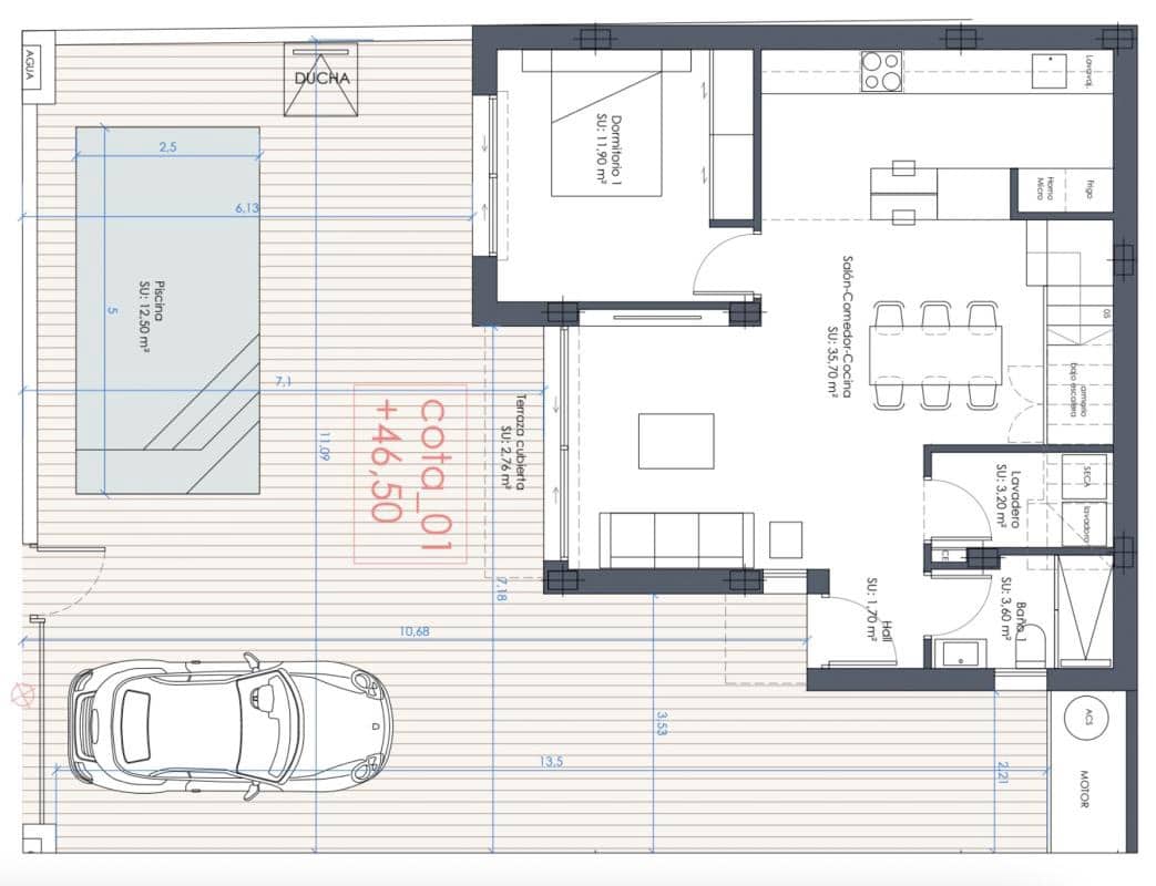 3 chambre Villa/Maison à vendre à Benijofar avec piscine - 449 000 € (Ref: 9545956)