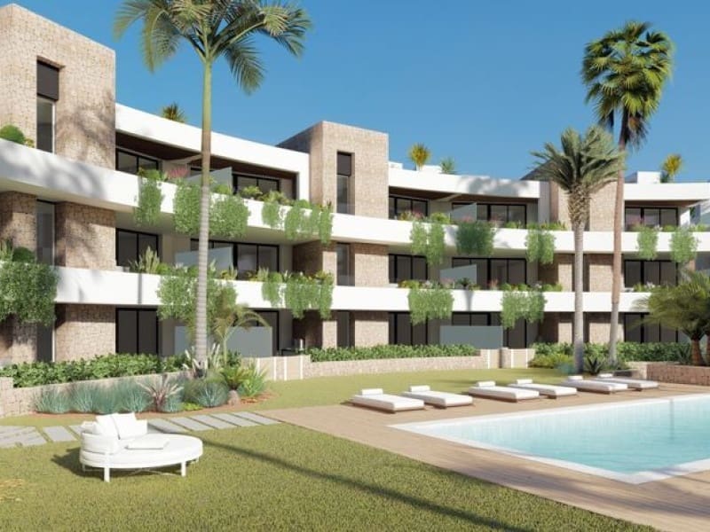 2 soveværelse Lejlighed til salg i La Manga Club med swimmingpool garage - € 391.000 (Ref: 9546288)