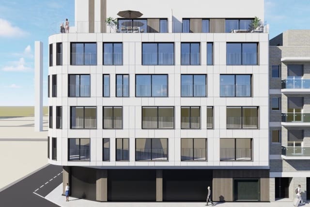 3 soveværelse Penthouse til salg i Playa del Acequión, Torrevieja med swimmingpool - € 410.000 (Ref: 9546474)