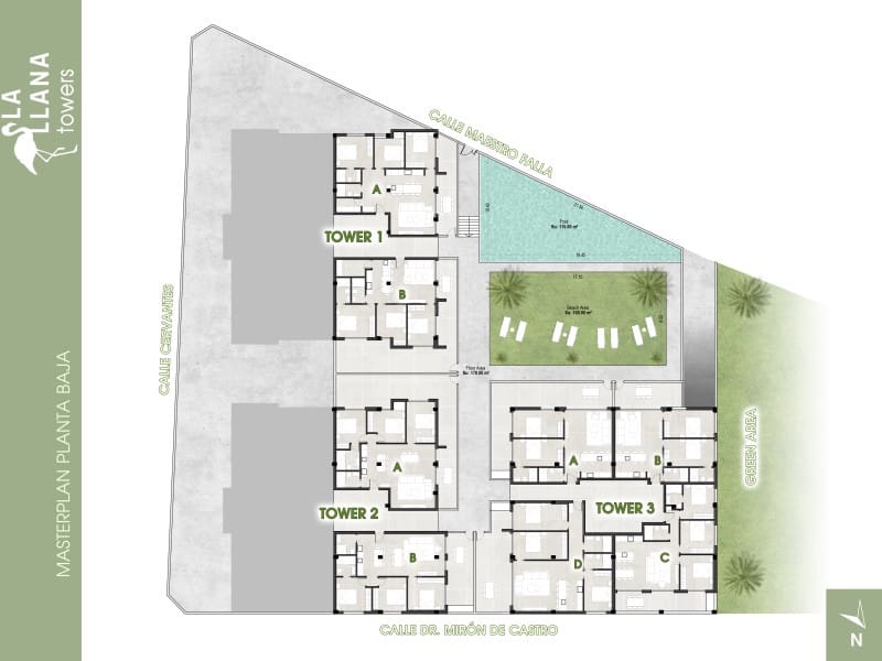 2 soveværelse Lejlighed til salg i San Pedro del Pinatar med swimmingpool garage - € 289.000 (Ref: 9546486)