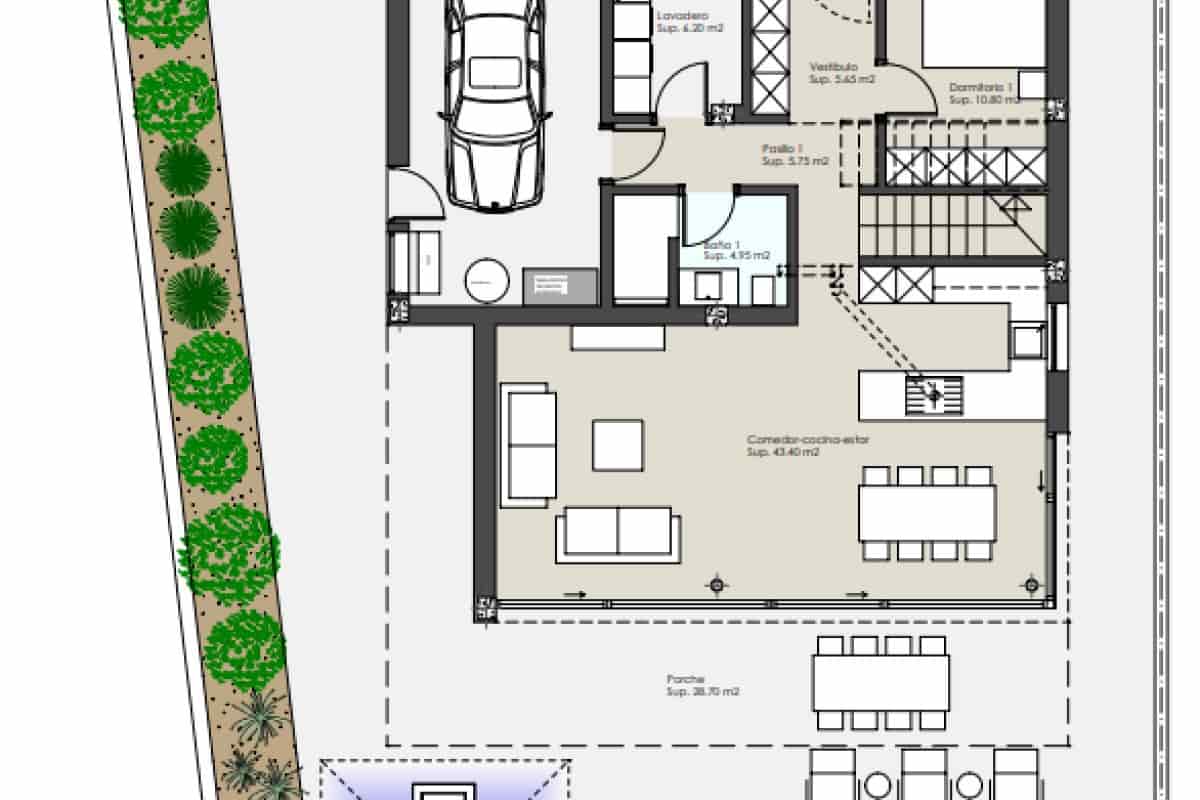3 soverom Villa til salgs i Roldan med svømmebasseng - € 995 000 (Ref: 9546816)