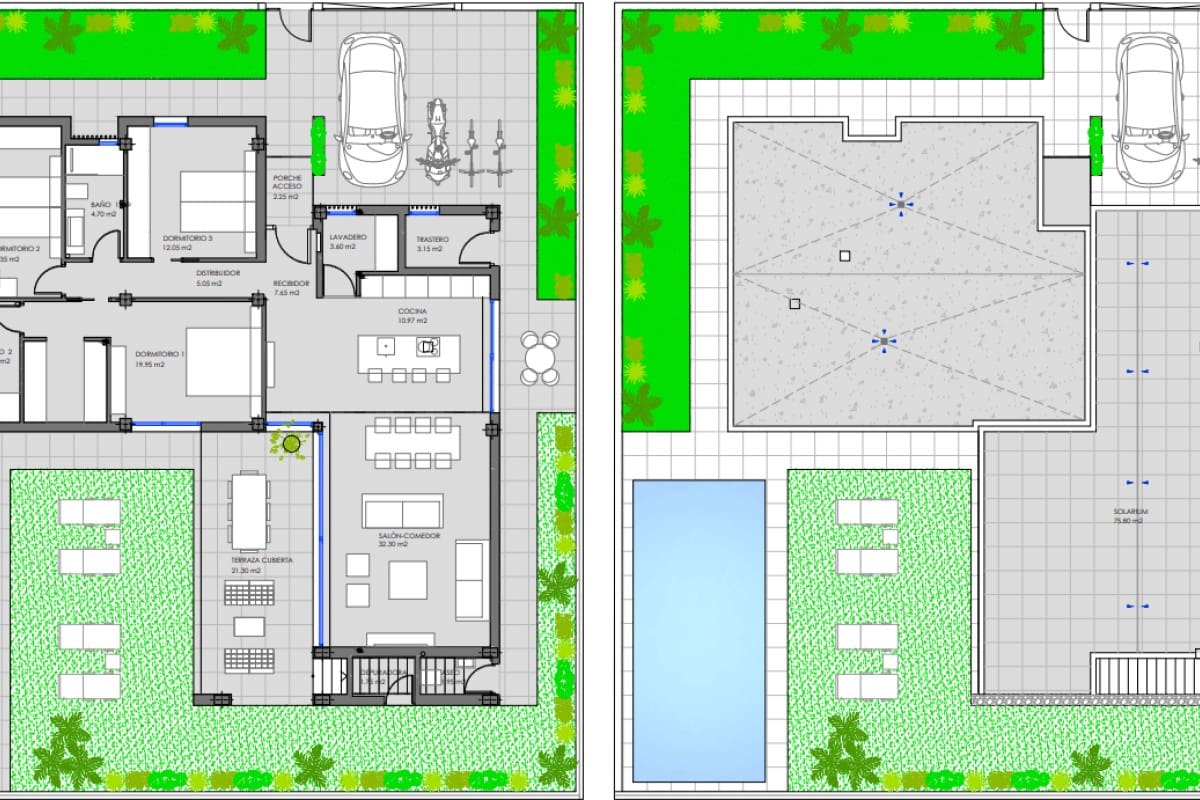 3 makuuhuone Huvila myytävänä paikassa Mar de Cristal mukana uima-altaan - 549 000 € (Ref: 9546837)