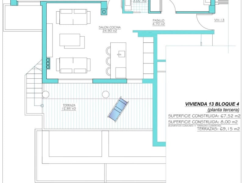2 Zimmer Apartment zu verkaufen in Torre-Pacheco mit Pool - 388.900 € (Ref: 9620860)