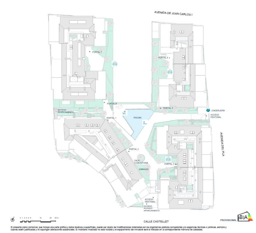 2 soverom Leilighet til salgs i Javea / Xabia med svømmebasseng garasje - € 368 000 (Ref: 9640282)