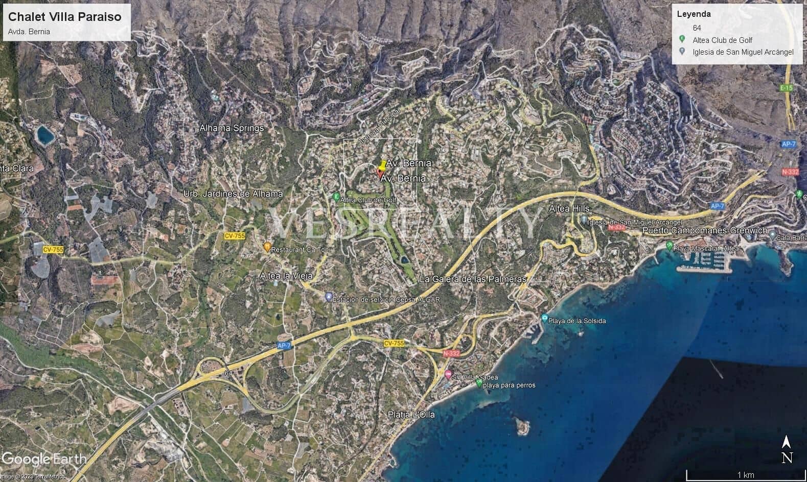 4 soveværelse Villa til salg i Altea med swimmingpool garage - € 1.900.000 (Ref: 8944695)