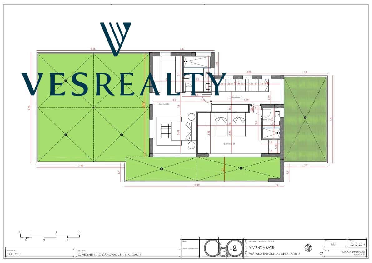 5 Zimmer Villa zu verkaufen in Villafranqueza mit Pool - 1.200.000 € (Ref: 8944697)