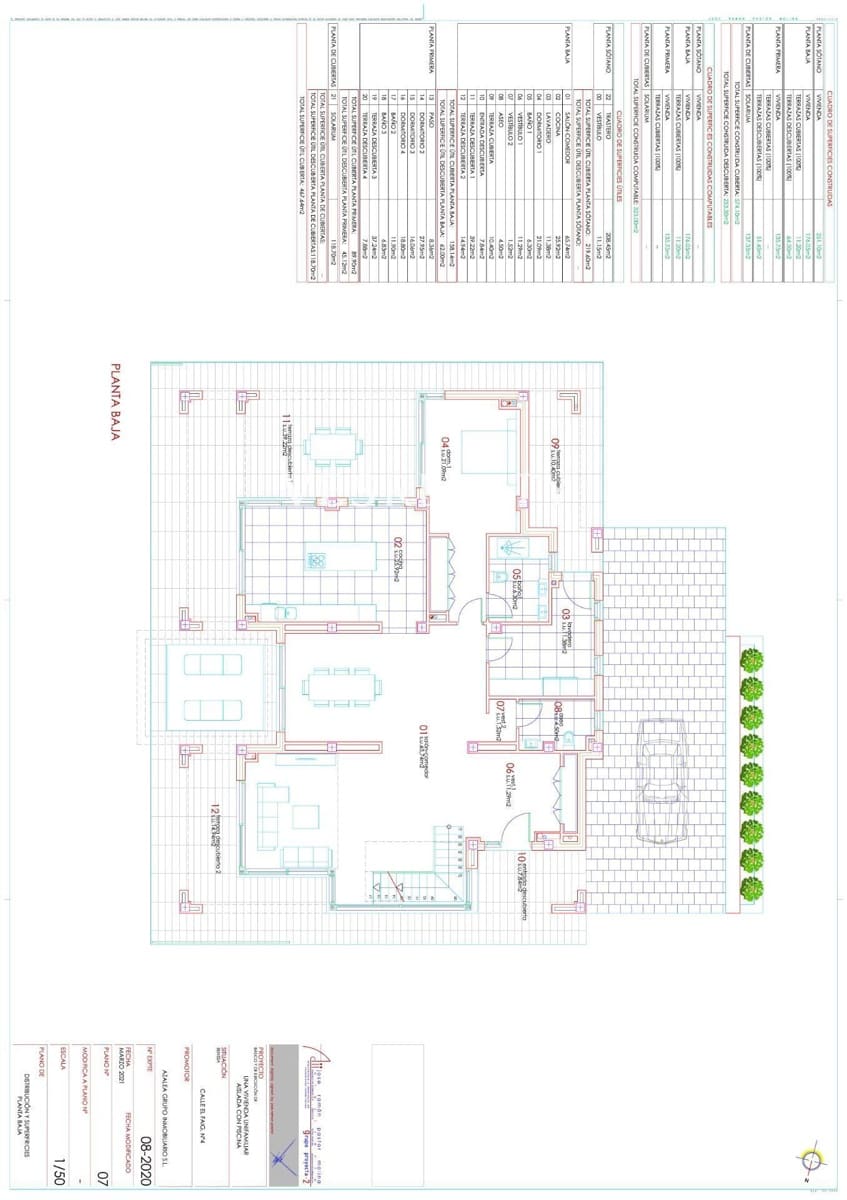 4 makuuhuone Huvila myytävänä paikassa Benissa mukana uima-altaan 
autotalli - 2 260 000 € (Ref: 8944723)