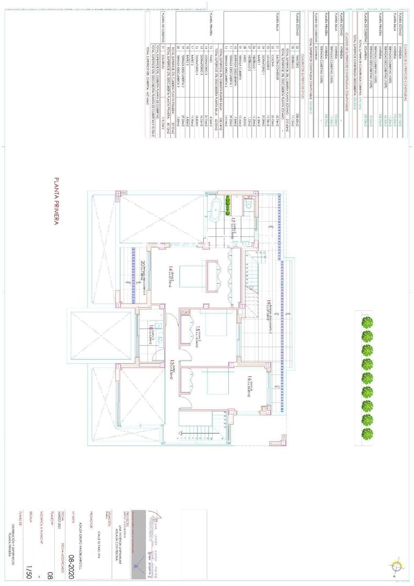 4 makuuhuone Huvila myytävänä paikassa Benissa mukana uima-altaan 
autotalli - 2 260 000 € (Ref: 8944723)