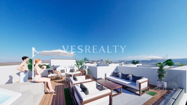 3 makuuhuone Kattohuoneisto myytävänä paikassa Playa del Cura, Torrevieja mukana uima-altaan - 495 000 € (Ref: 8944747)