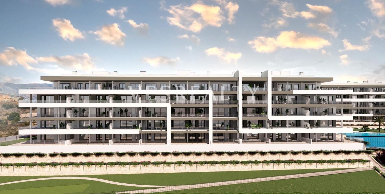 Apartamento de 3 habitaciones en Muchamiel / Mutxamel en venta con piscina - 316.250 € (Ref: 8944772)