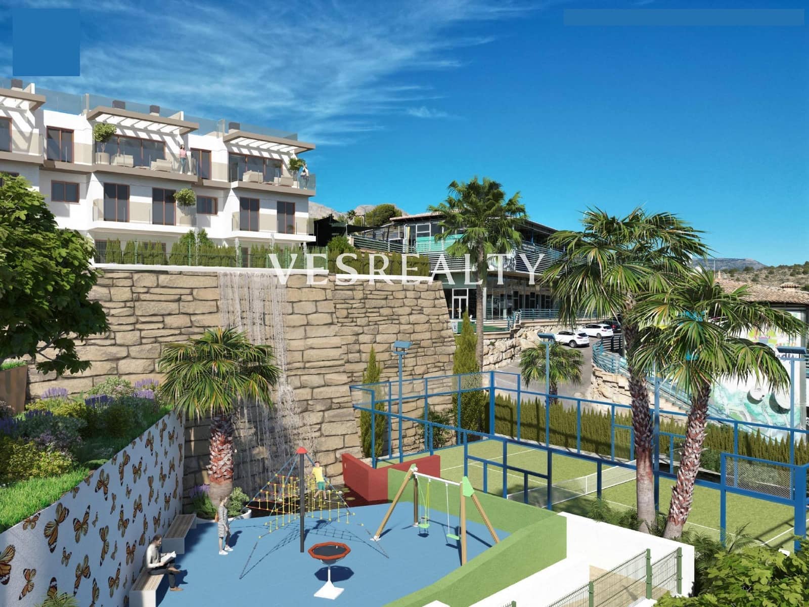 4 soveværelse Bungalow til salg i La Nucia med swimmingpool - € 449.000 (Ref: 8944774)
