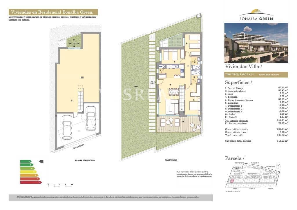 3 quarto Moradia para venda em Muchamiel / Mutxamel com garagem - 560 000 € (Ref: 8944775)