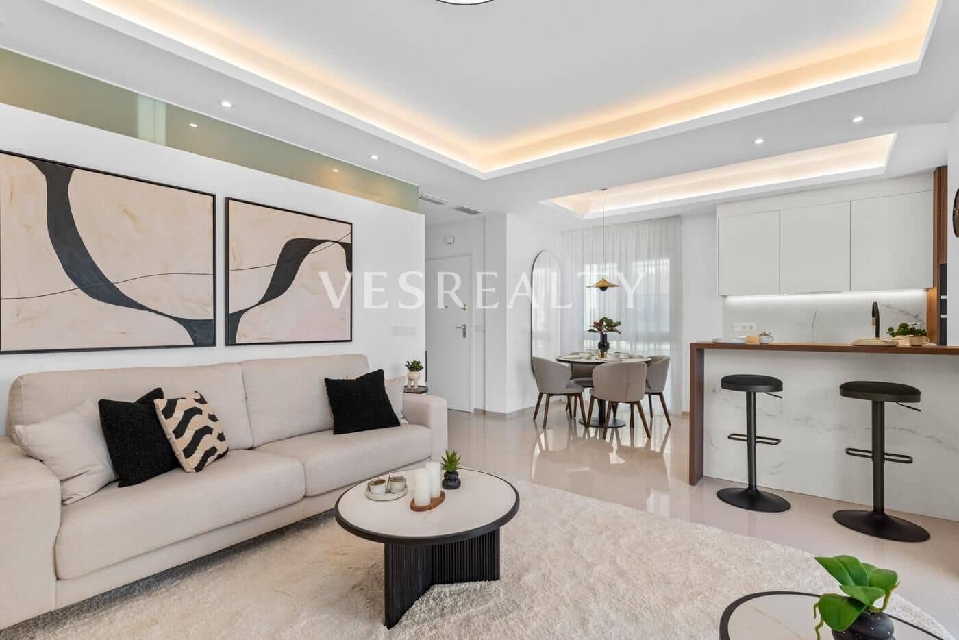 2 makuuhuone Kattohuoneisto myytävänä paikassa Ciudad Quesada mukana uima-altaan - 302 000 € (Ref: 8944800)