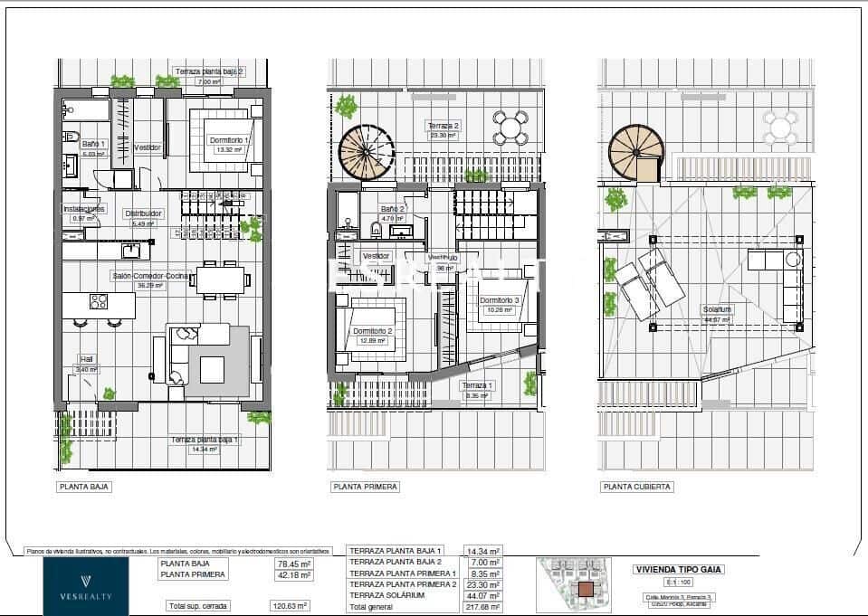 3 camera da letto Villetta Bifamiliare in vendita in Polop - 488.125 € (Rif: 8988698)
