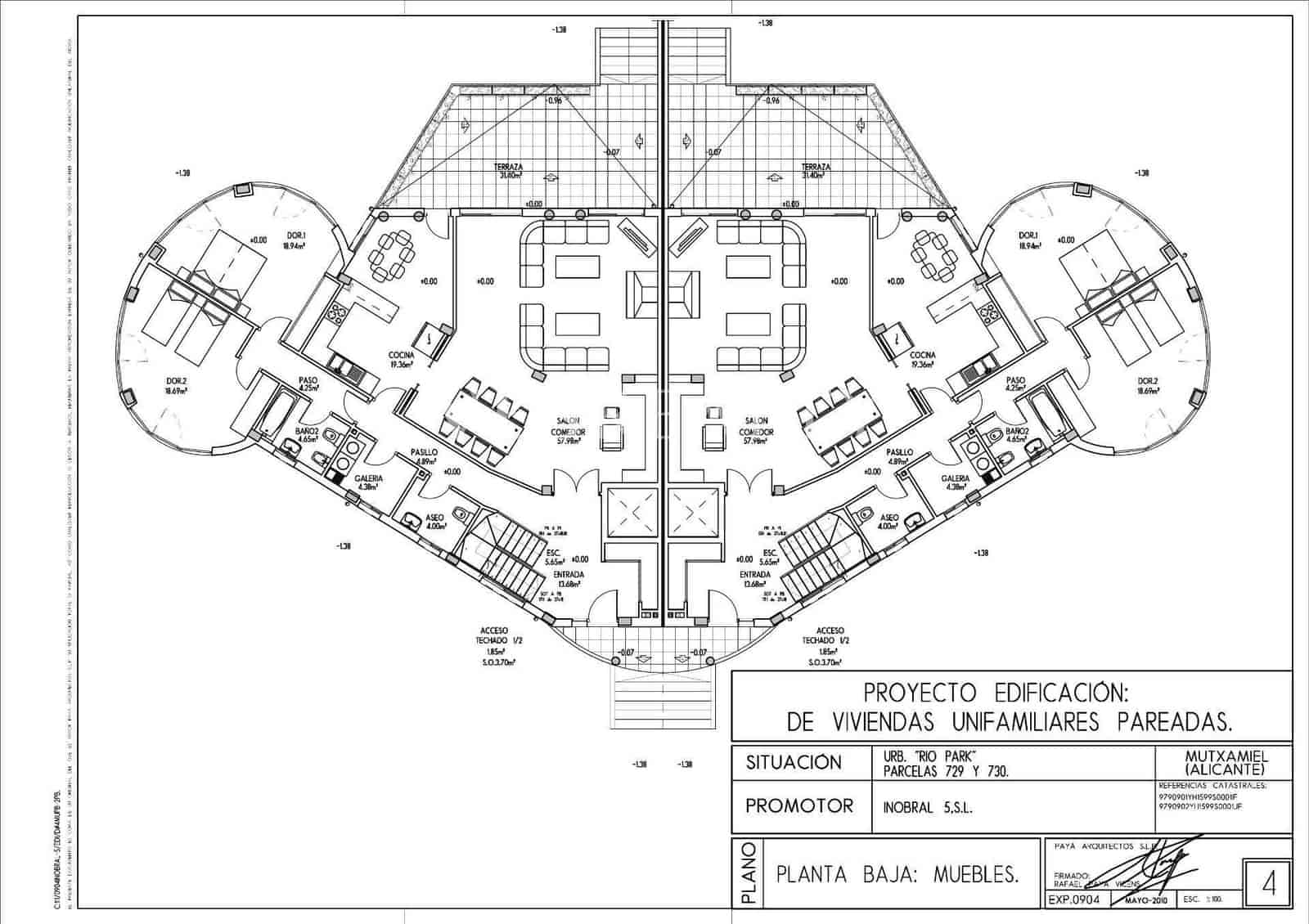 Bauplatz zu verkaufen in Muchamiel / Mutxamel - 280.000 € (Ref: 9104824)