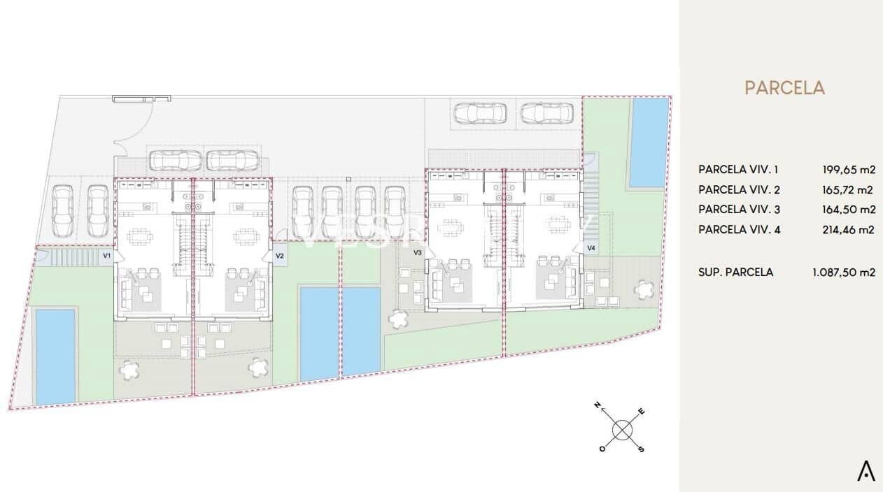 Pareado de 3 habitaciones en San Juan de Alicante / Sant Joan d'Alacant en venta con piscina - 850.000 € (Ref: 9291480)