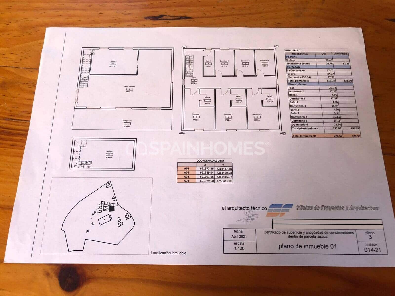 13 soveværelse Villa til salg i Elda med swimmingpool - € 899.000 (Ref: 10023543)