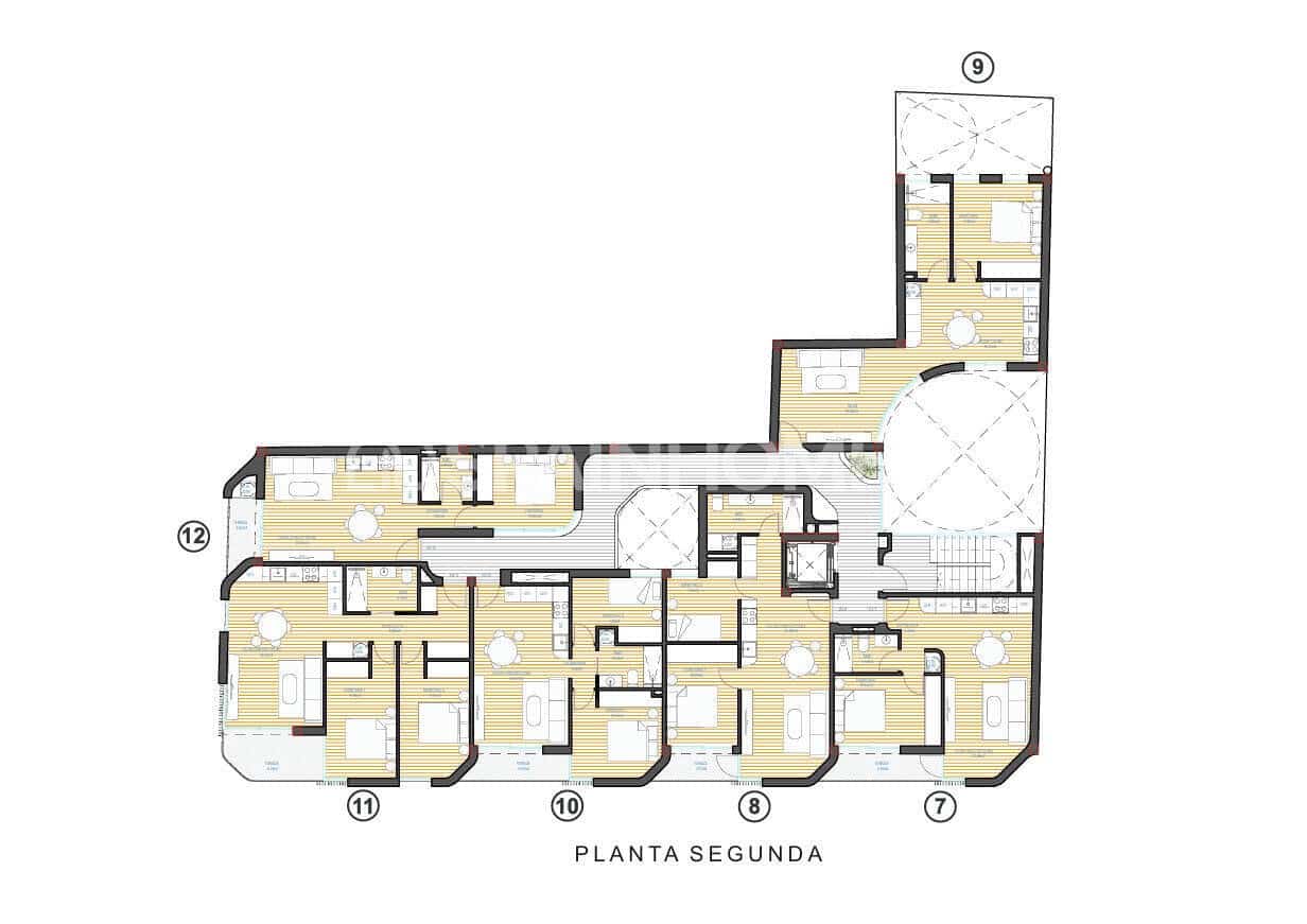 Piso de 1 habitación en Torrevieja en venta con piscina - 224.000 € (Ref: 10023548)
