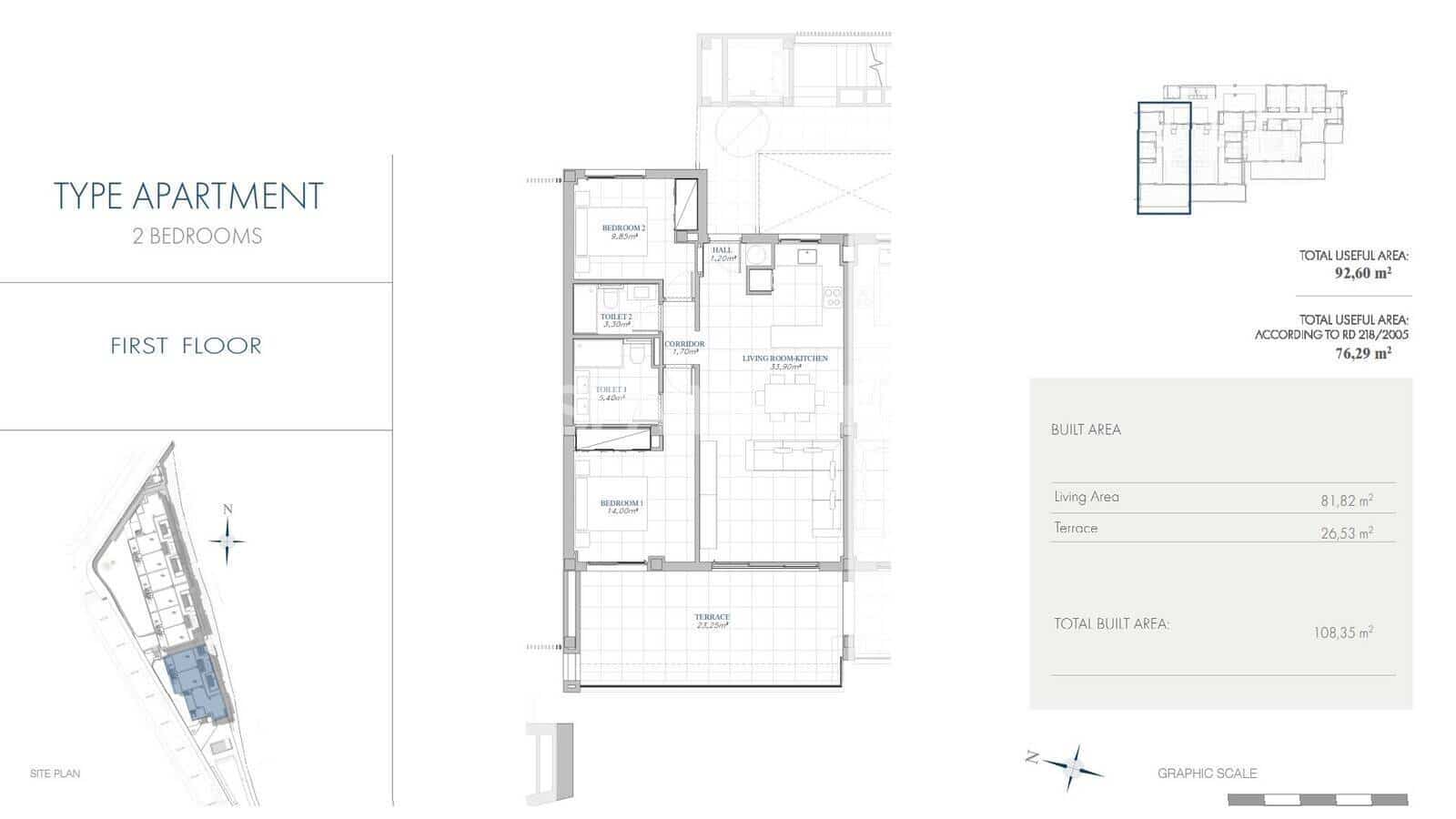 2 sypialnia Mieszkanie na sprzedaż w Fuengirola z basenem - 435 000 € (Ref: 10030010)