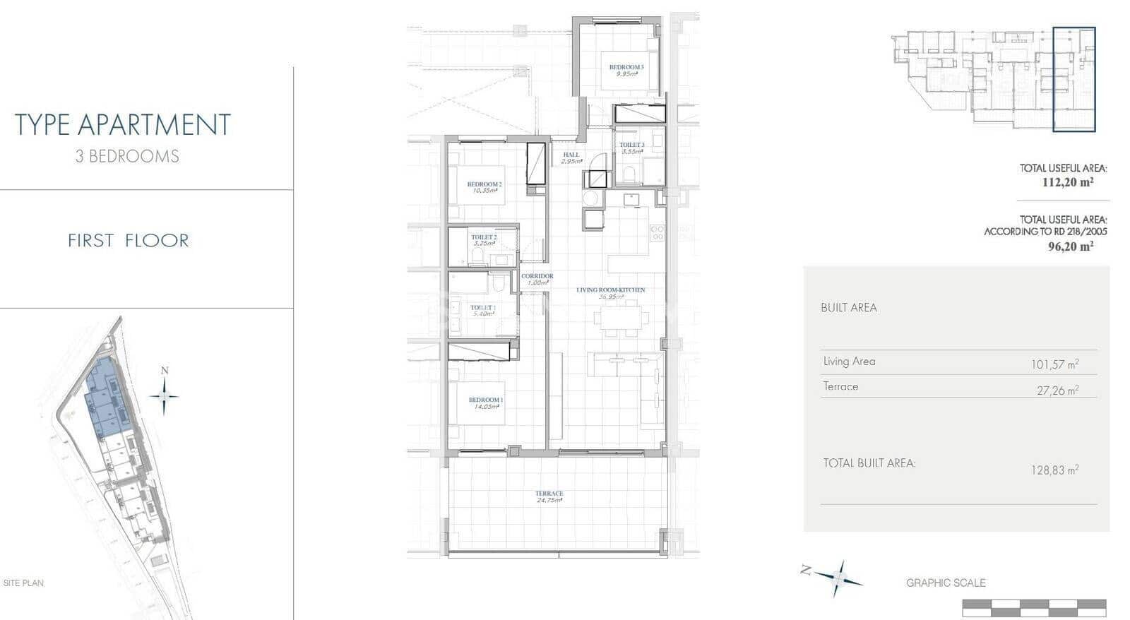 2 sypialnia Mieszkanie na sprzedaż w Fuengirola z basenem - 435 000 € (Ref: 10030010)