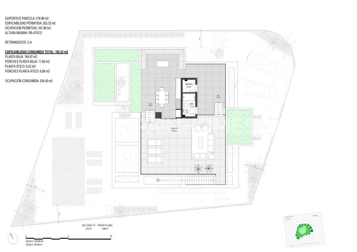 3 makuuhuone Huvila myytävänä paikassa Torre-Pacheco mukana uima-altaan - 1 780 000 € (Ref: 10048714)