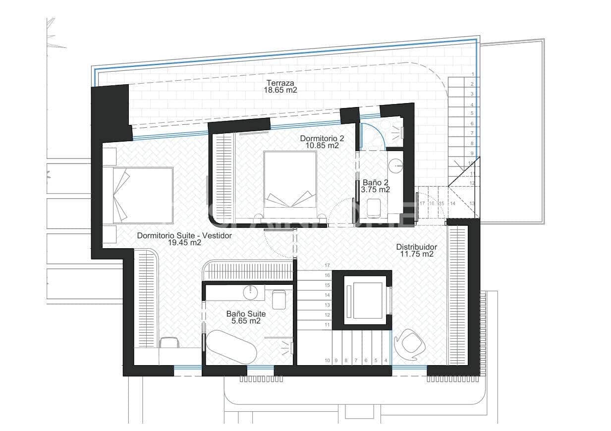 3 chambre Villa/Maison à vendre à Cala Flores avec piscine - 2 600 000 € (Ref: 10048716)
