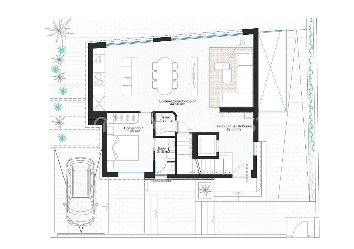 3 chambre Villa/Maison à vendre à Cala Flores avec piscine - 2 600 000 € (Ref: 10048716)