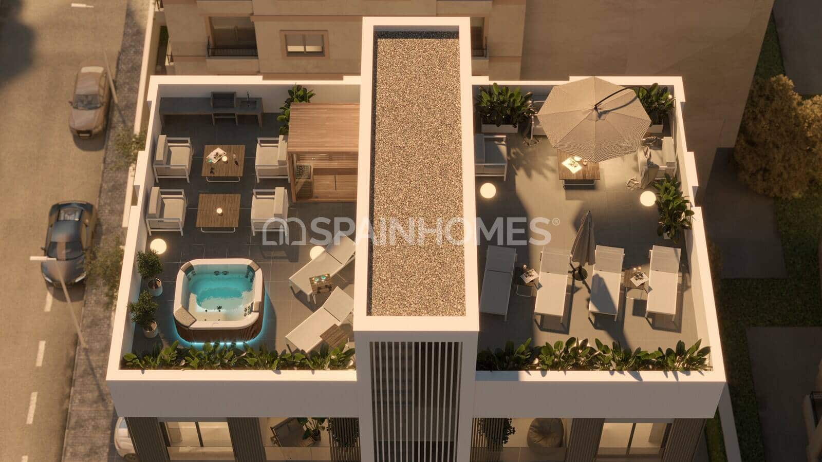 2 slaapkamer Flat te koop in Torrevieja met zwembad - € 275.000 (Ref: 10074902)
