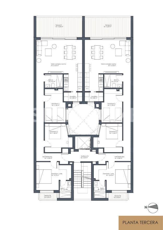3 camera da letto Appartamento in vendita in Guardamar del Segura con piscina - 360.000 € (Rif: 10080384)