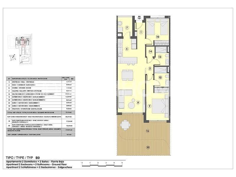 2 chambre Appartement à vendre à Cala Ratjada avec piscine garage - 597 000 € (Ref: 10123407)