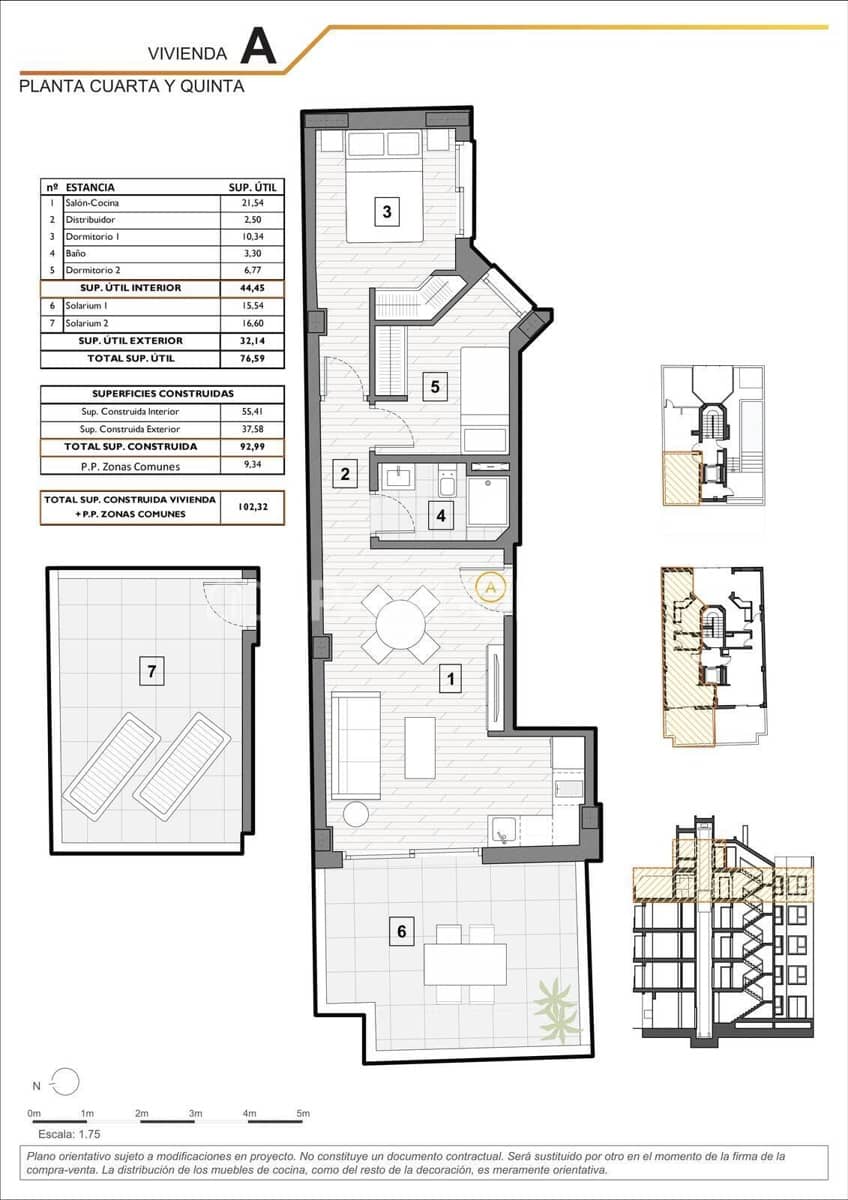 2 soverom Leilighet til salgs i Guardamar del Segura med svømmebasseng - € 215 000 (Ref: 10123408)