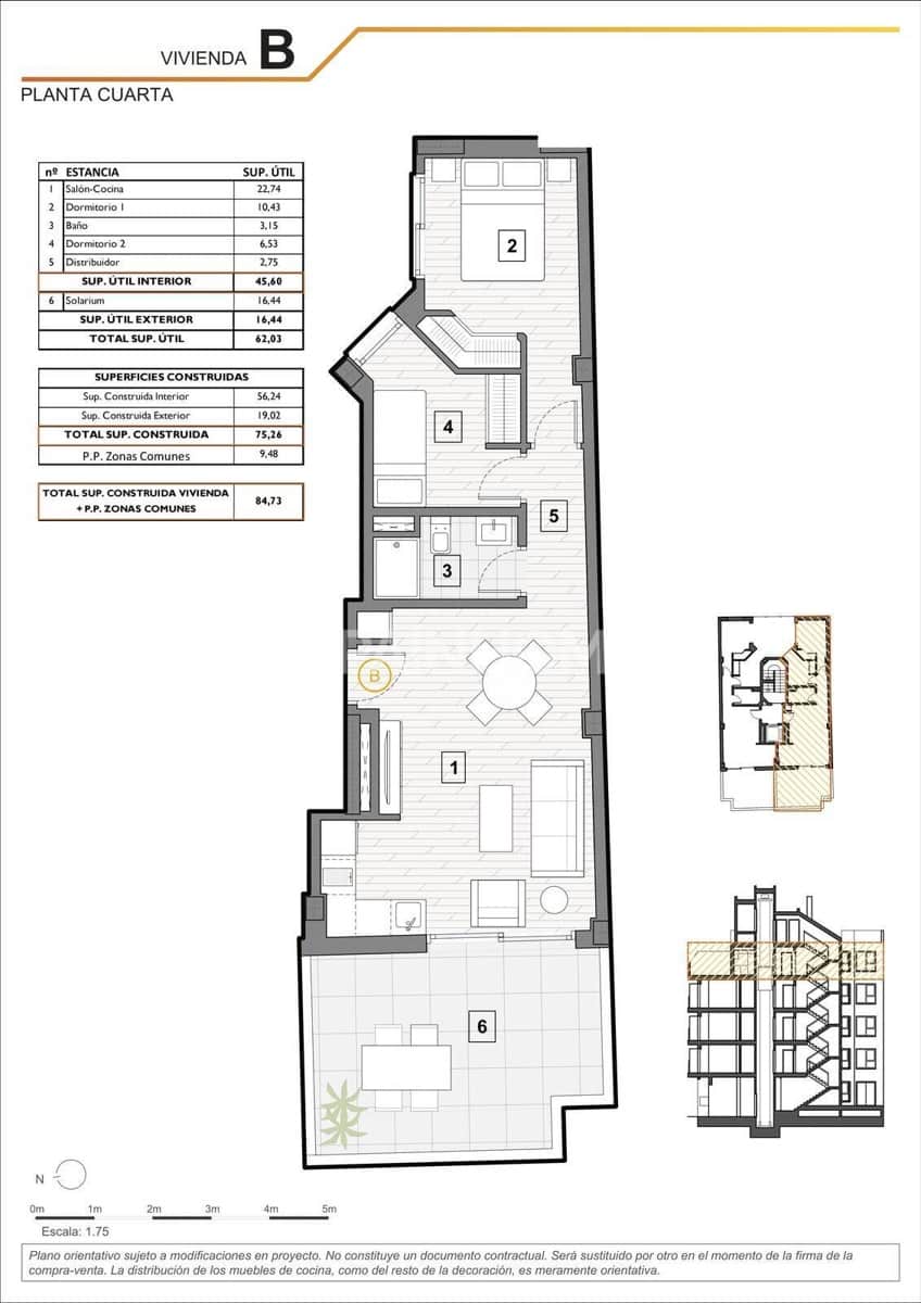2 soverom Leilighet til salgs i Guardamar del Segura med svømmebasseng - € 215 000 (Ref: 10123408)