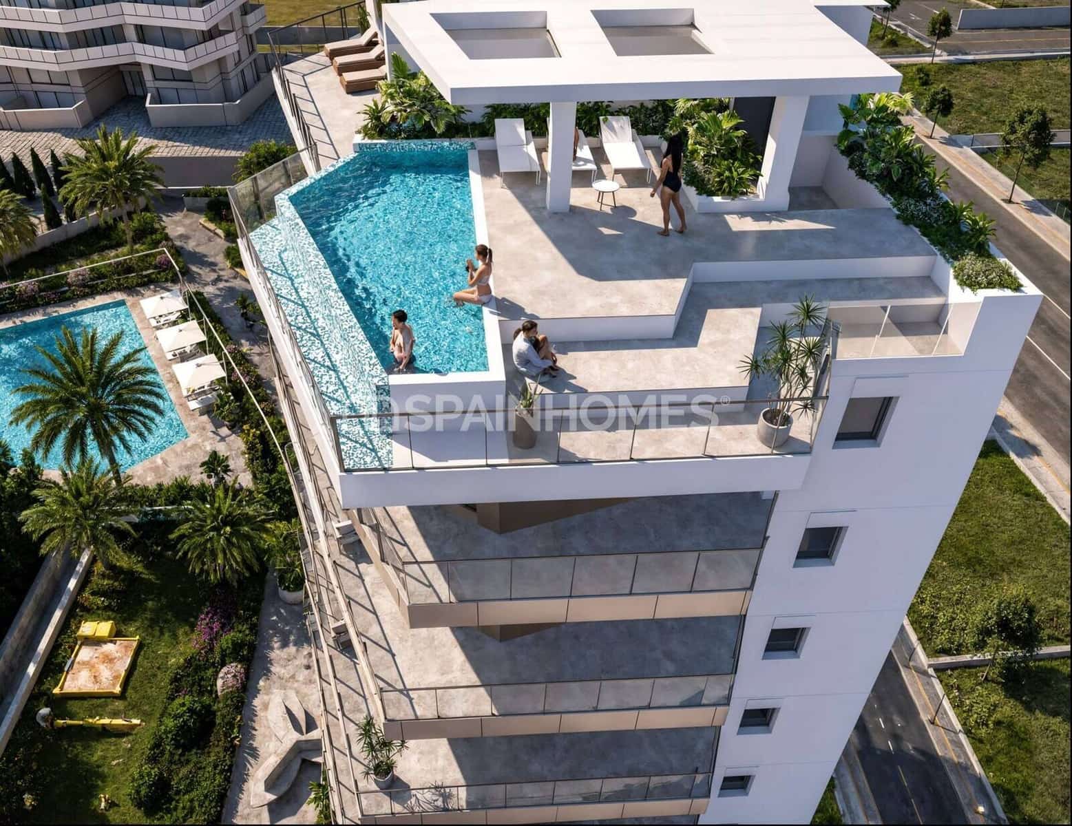 2 Zimmer Wohnung zu verkaufen in La Villajoyosa / Vila Joiosa mit Pool - 385.000 € (Ref: 10139109)