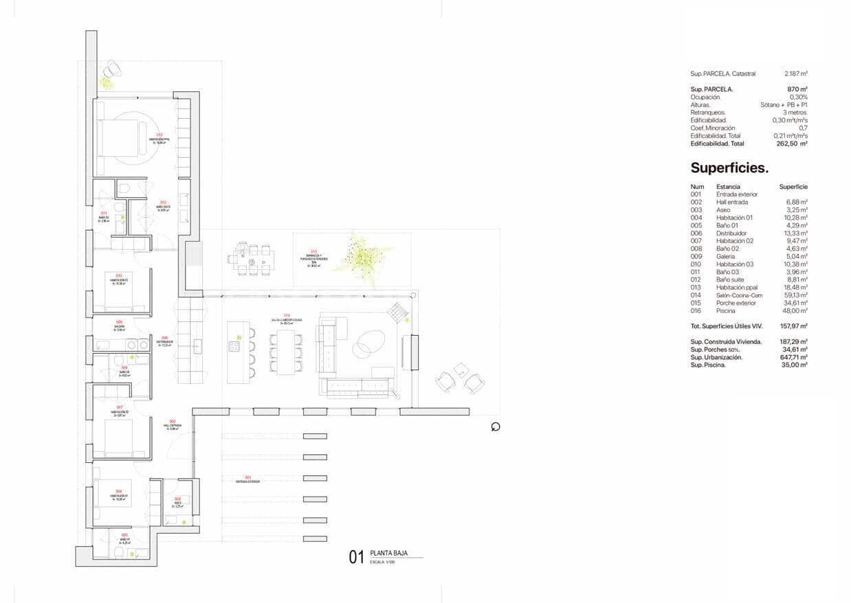 4 camera da letto Villa in vendita in Ciudad Quesada con piscina garage - 1.590.000 € (Rif: 10139110)