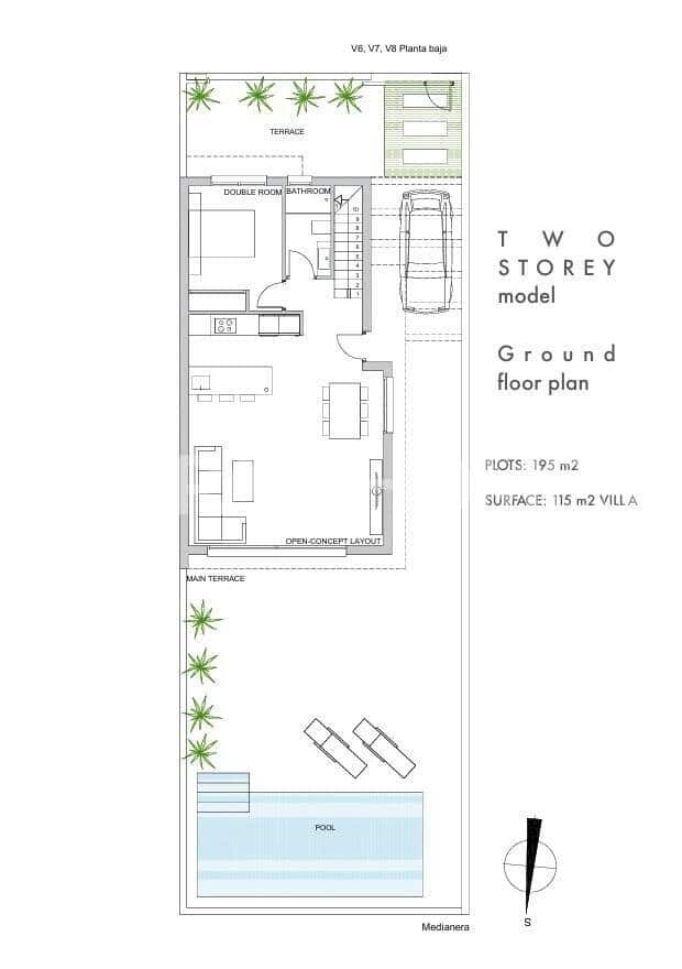 Chalet de 3 habitaciones en Los Alcázares en venta con piscina garaje - 429.000 € (Ref: 10139111)