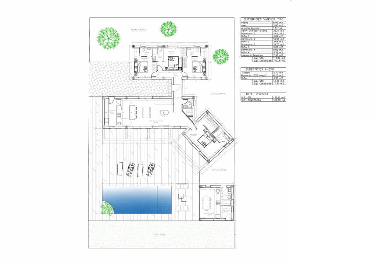 4 soveværelse Villa til salg i Benejuzar med swimmingpool garage - € 995.000 (Ref: 10141660)