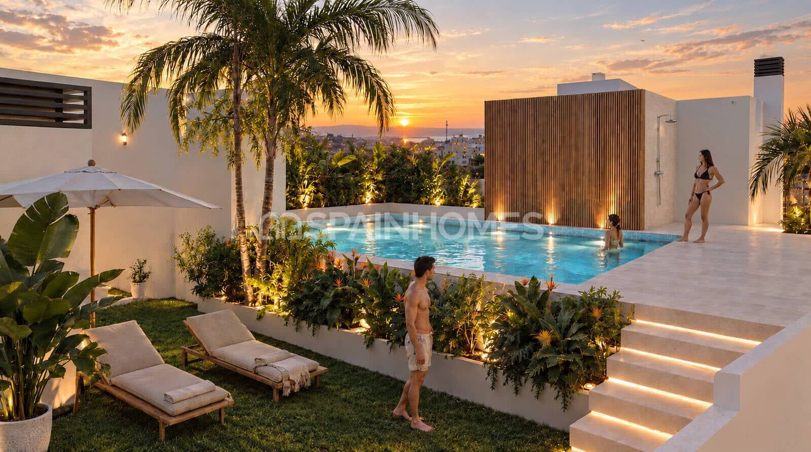 1 chambre Appartement à vendre à Santa Pola avec piscine garage - 205 000 € (Ref: 10157216)