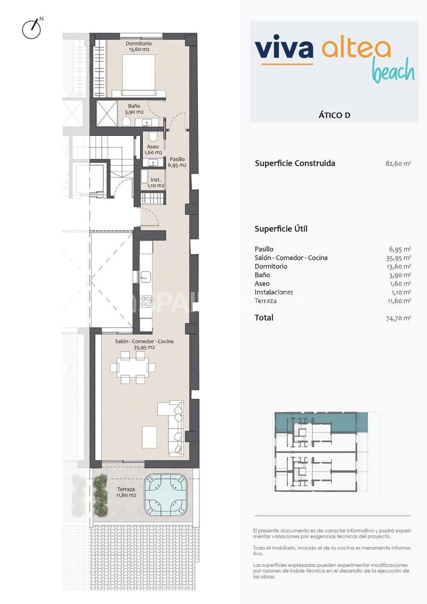 2 sypialnia Mieszkanie na sprzedaż w Altea - 495 000 € (Ref: 8964511)