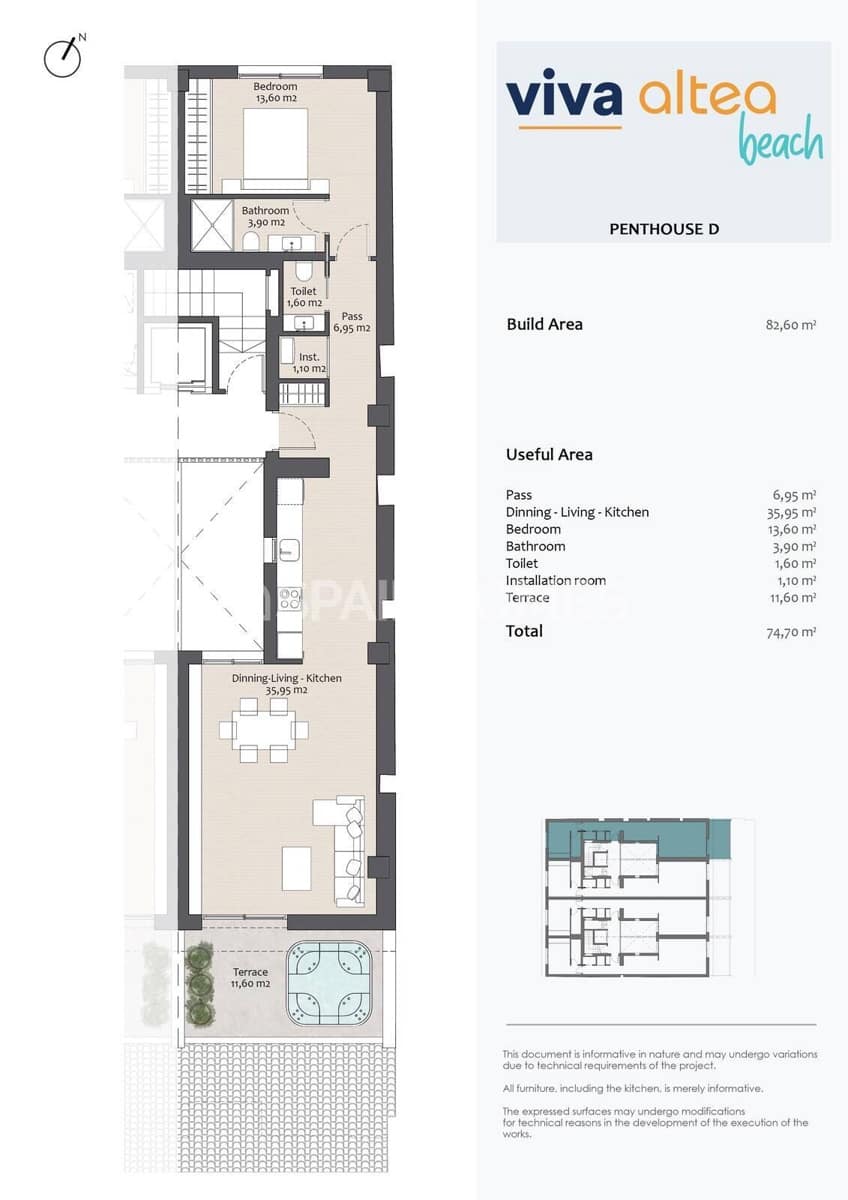 2 sypialnia Mieszkanie na sprzedaż w Altea - 495 000 € (Ref: 8964511)