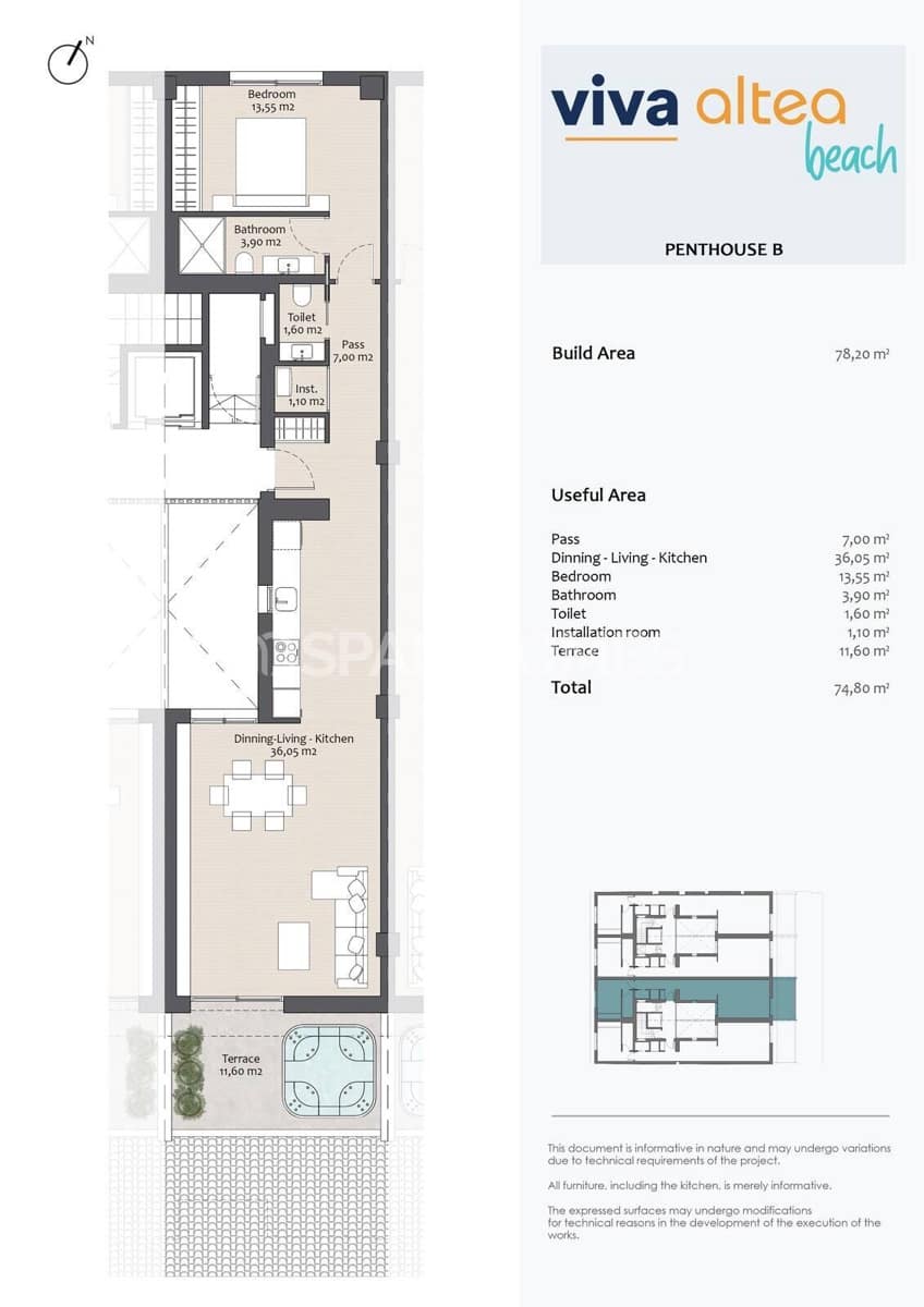 2 sypialnia Mieszkanie na sprzedaż w Altea - 495 000 € (Ref: 8964511)