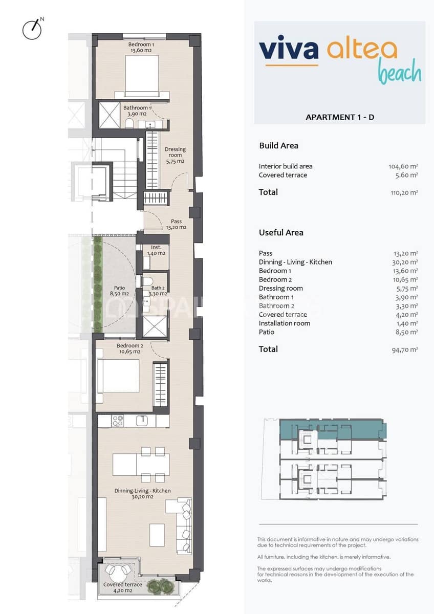 2 sypialnia Mieszkanie na sprzedaż w Altea - 495 000 € (Ref: 8964511)