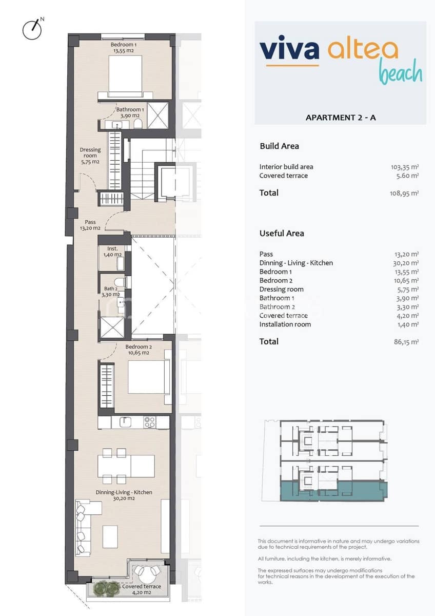 2 sypialnia Mieszkanie na sprzedaż w Altea - 495 000 € (Ref: 8964511)