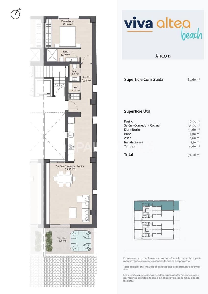 2 sovrum Lägenhet till salu i Altea - 495 000 € (Ref: 8964511)