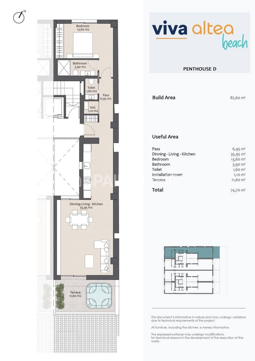 2 sovrum Lägenhet till salu i Altea - 495 000 € (Ref: 8964511)