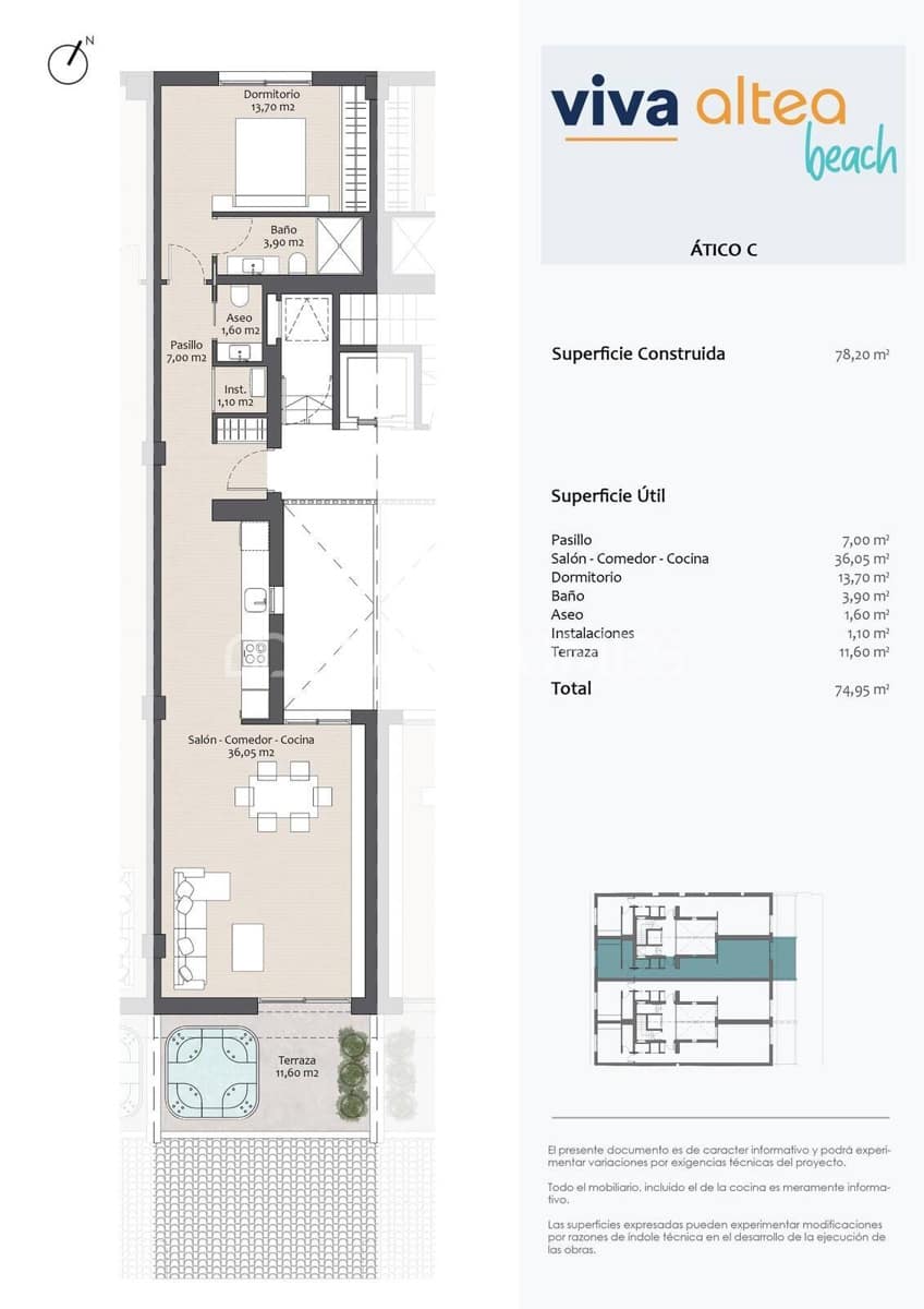 2 sovrum Lägenhet till salu i Altea - 495 000 € (Ref: 8964511)