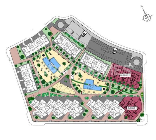 2 sovrum Lägenhet till salu i Mil Palmeras, Pilar de la Horadada med pool - 299 000 € (Ref: 8964516)