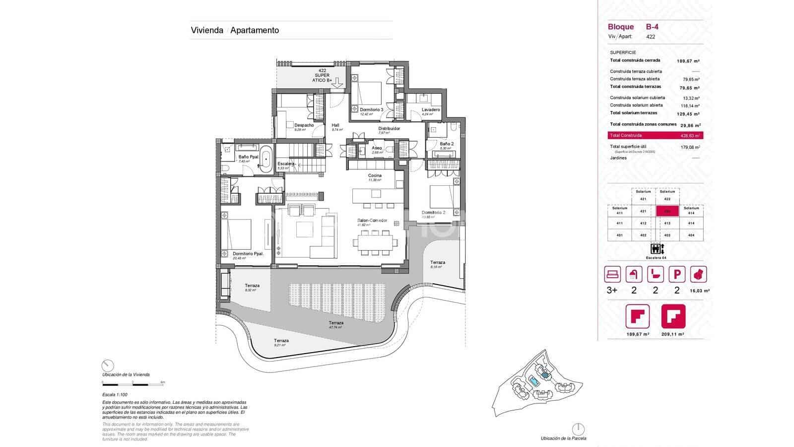 3 slaapkamer Flat te koop in La Quinta met zwembad - € 1.490.000 (Ref: 8964517)