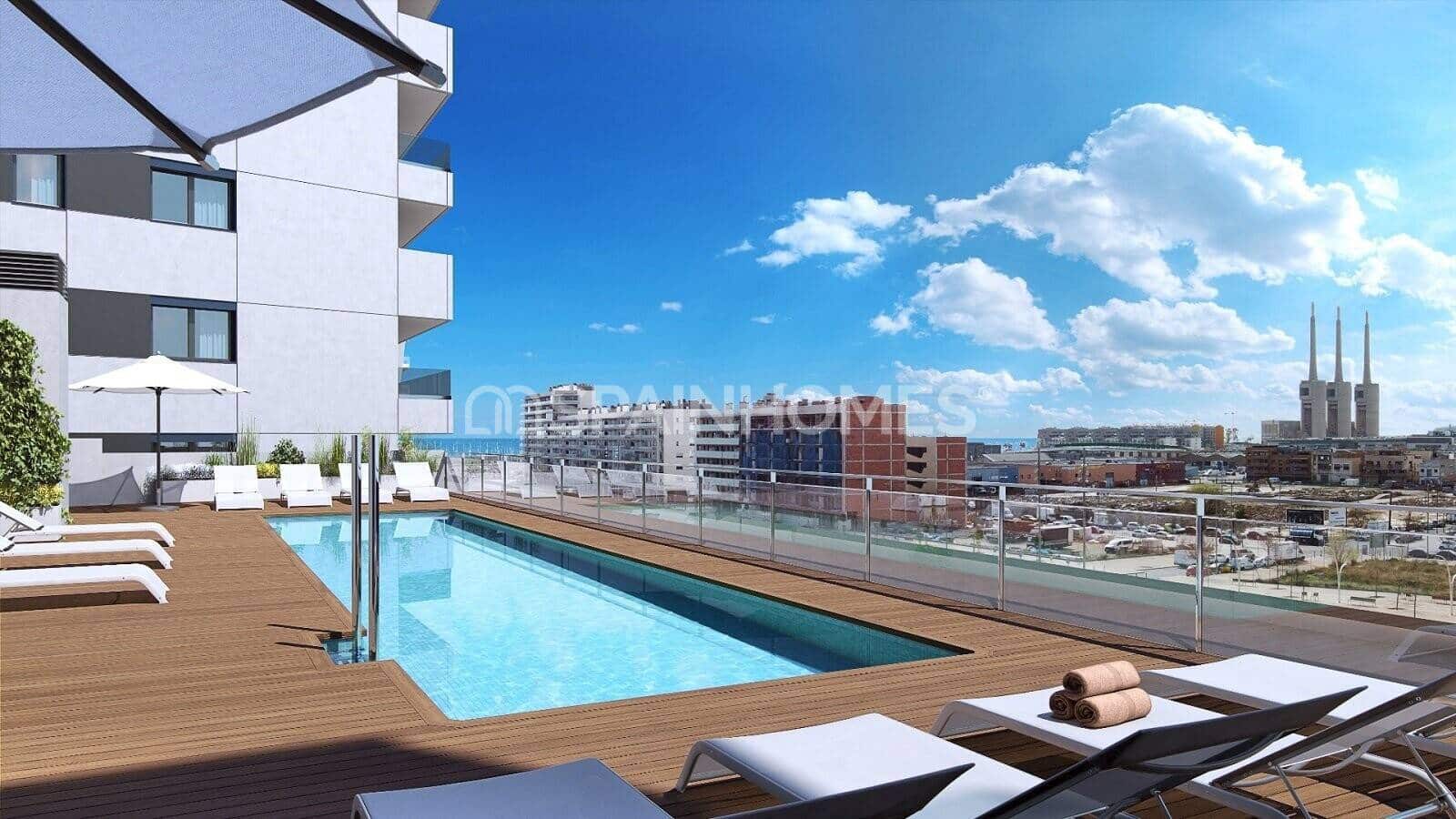 3 soveværelse Lejlighed til salg i Badalona med swimmingpool - € 548.000 (Ref: 8964520)