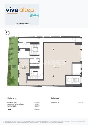 Kaupallinen myytävänä paikassa Altea - 1 775 000 € (Ref: 8964523)
