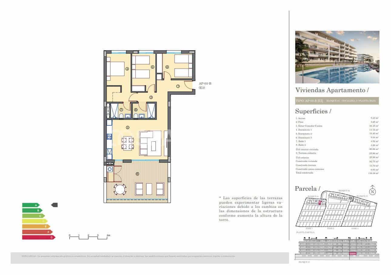 2 sovrum Lägenhet till salu i Muchamiel / Mutxamel med pool - 266 000 € (Ref: 8964526)